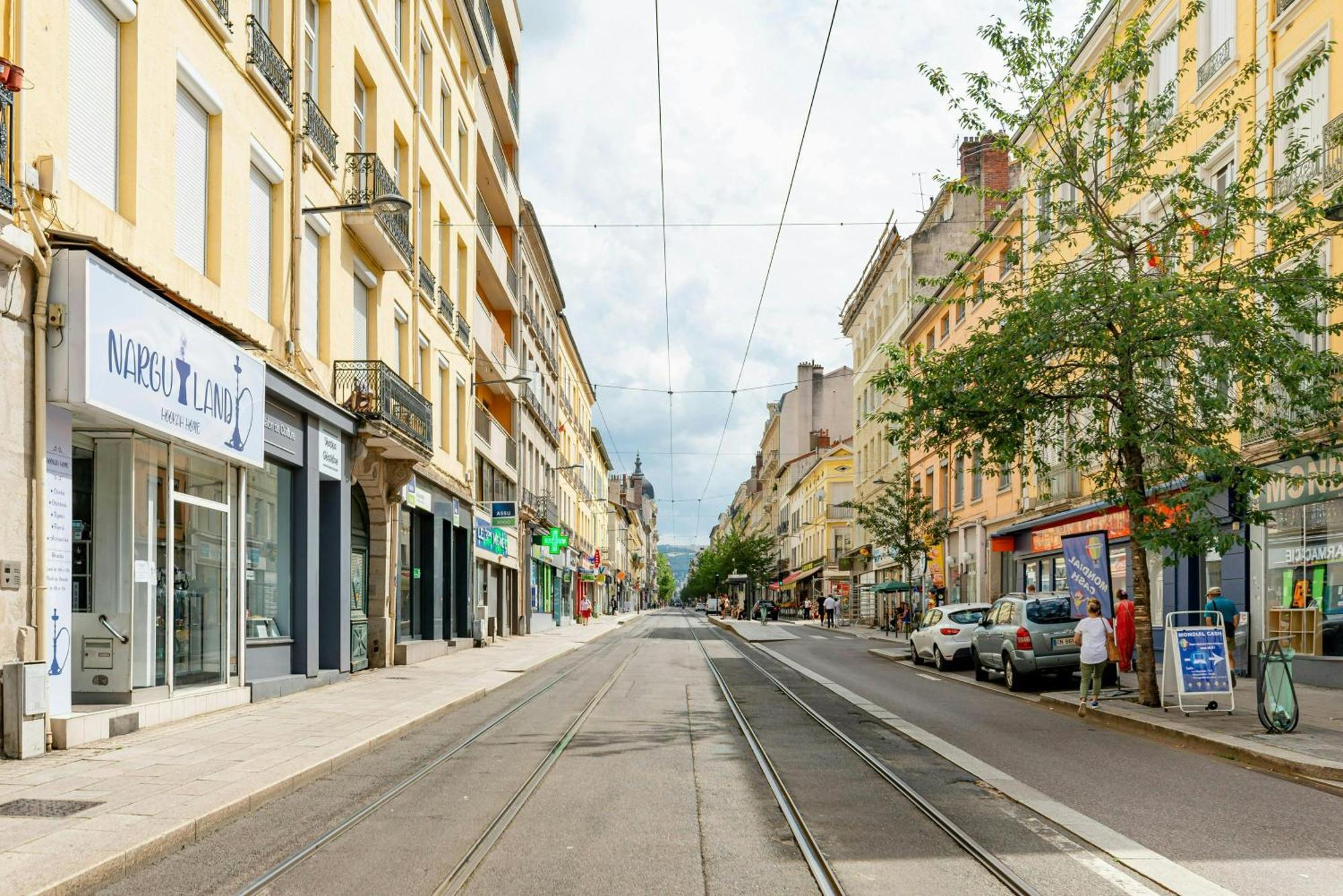 Charmant Hypercentre Tram Design Saint-Etienne  Kültér fotó